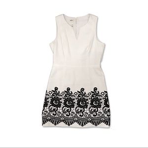 ALI RA Black and White Dress (10)